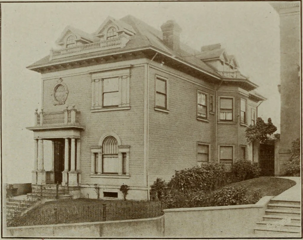 An illustration from The Architect & engineer of California and the Pacific Coast, 1905, leaf 63