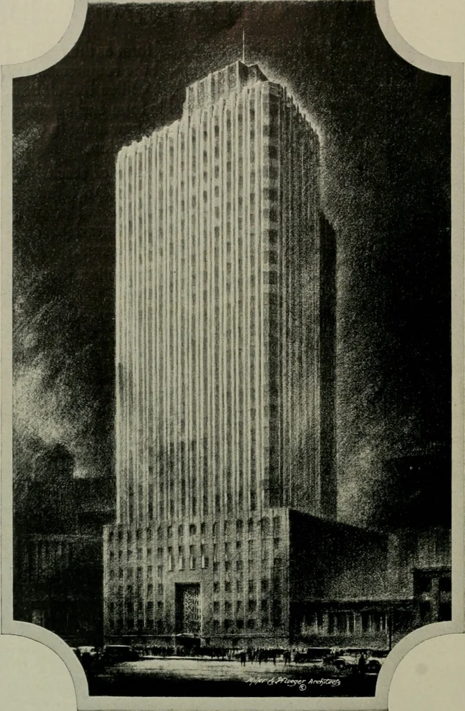 An illustration from Architect and engineer, 1905, leaf 109