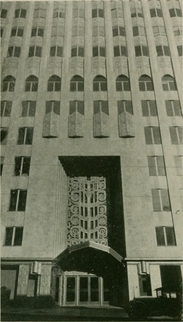 An illustration from Architect and engineer, 1905, leaf 13