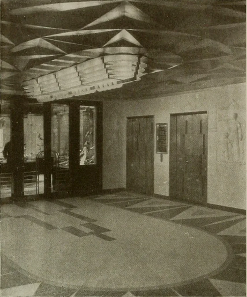 An illustration from Architect and engineer, 1905, leaf 149