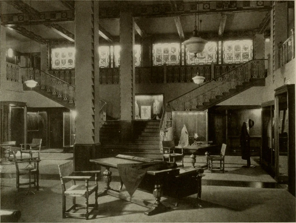 An illustration from Architect and engineer, 1905, leaf 155