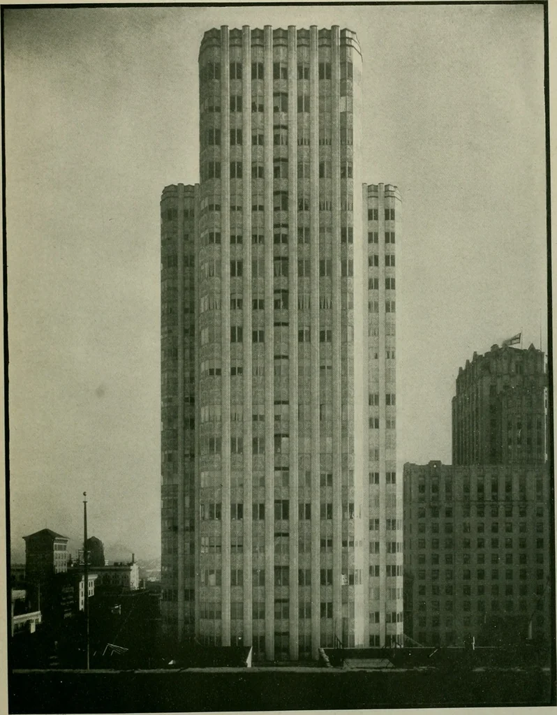 An illustration from Architect and engineer, 1905, leaf 16