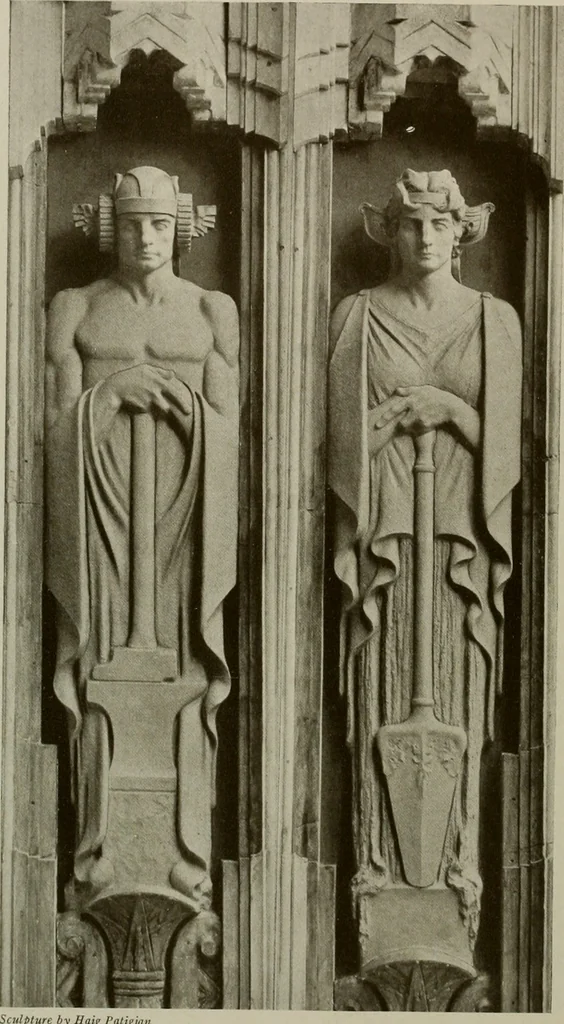 An illustration from Architect and engineer, 1905, leaf 161