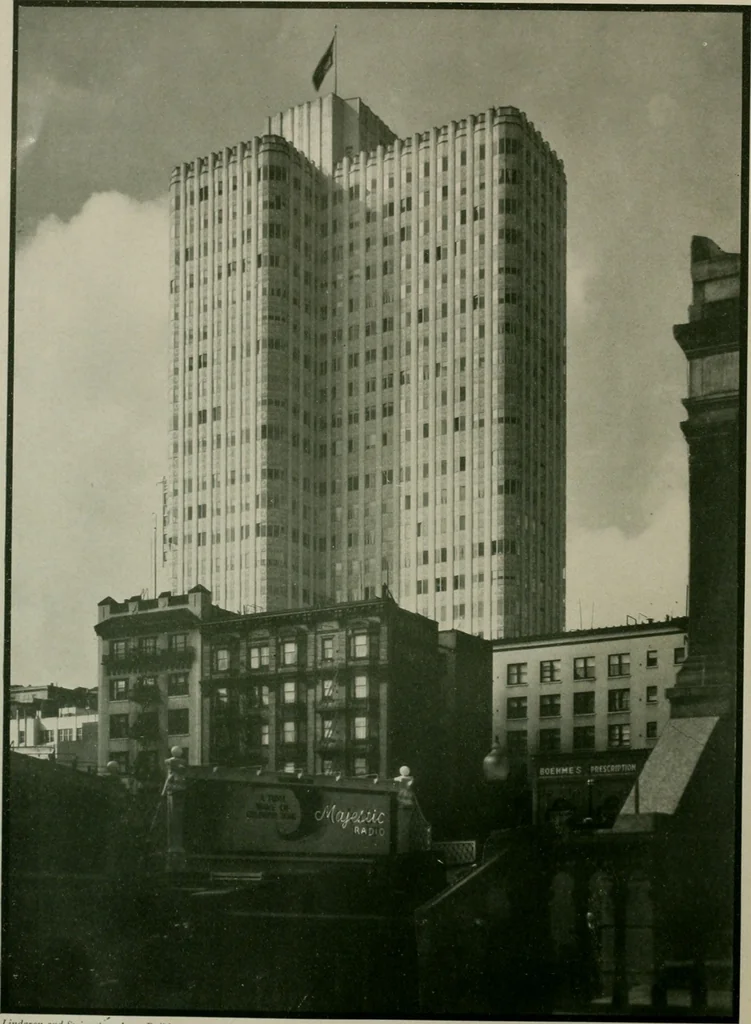 An illustration from Architect and engineer, 1905, leaf 17