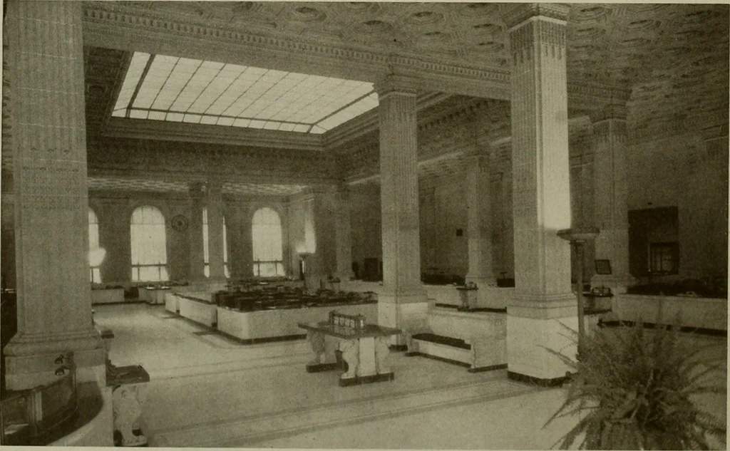 An illustration from Architect and engineer, 1905, leaf 171