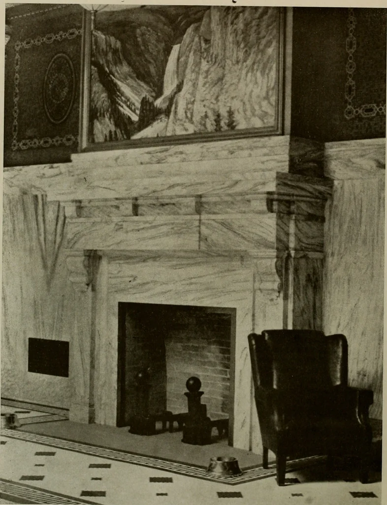 An illustration from Architect and engineer, 1905, leaf 173