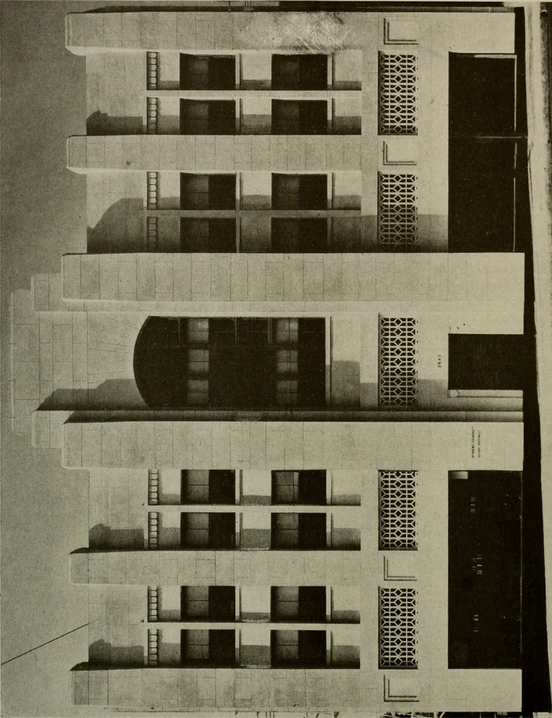 An illustration from Architect and engineer, 1905, leaf 177