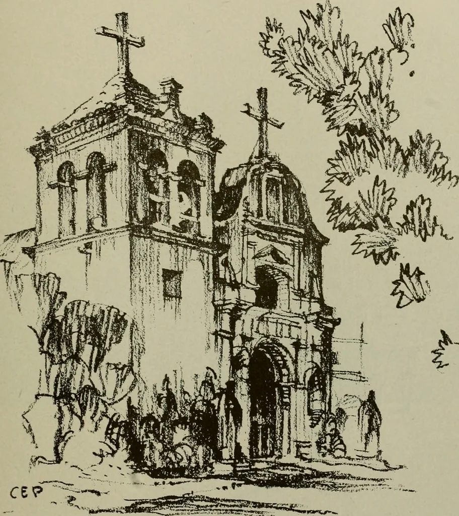 An illustration from Architect and engineer, 1905, leaf 180