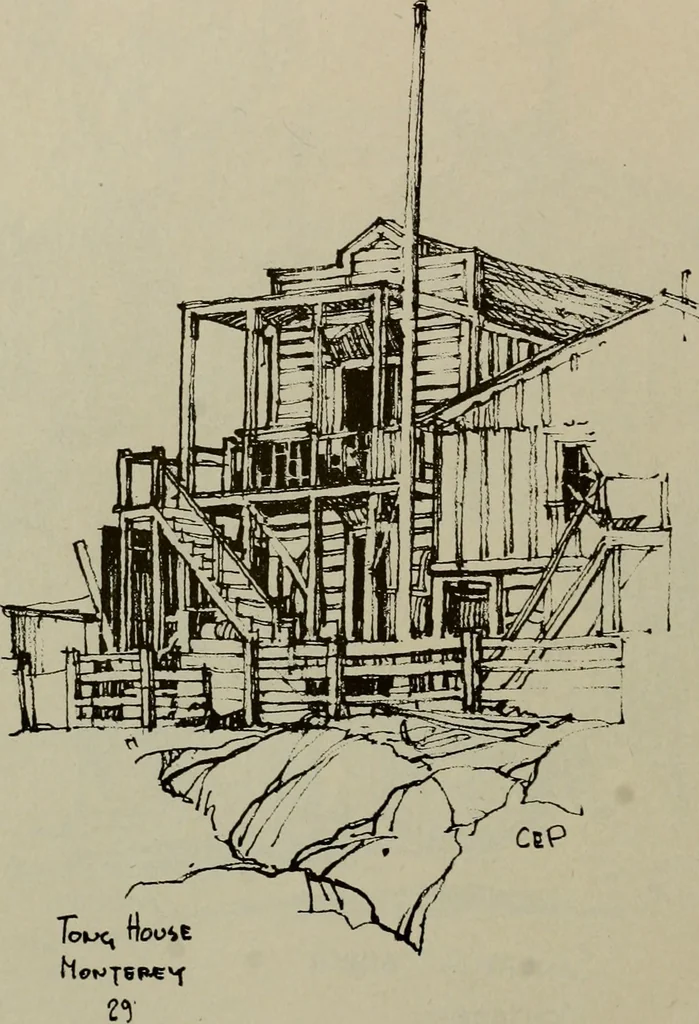 An illustration from Architect and engineer, 1905, leaf 181