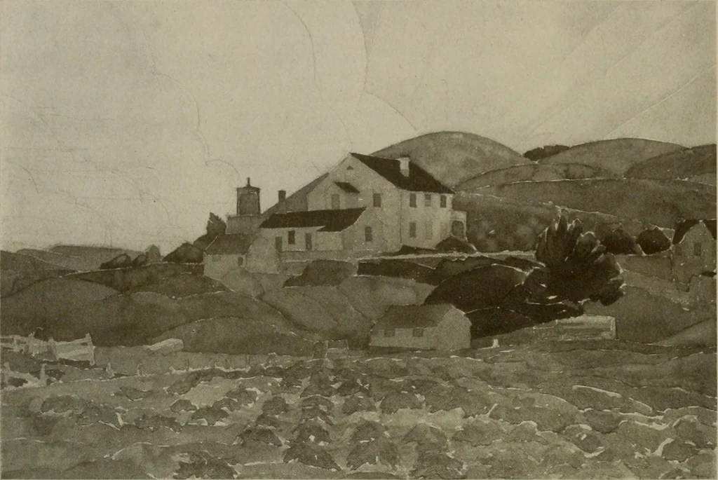 An illustration from Architect and engineer, 1905, leaf 183