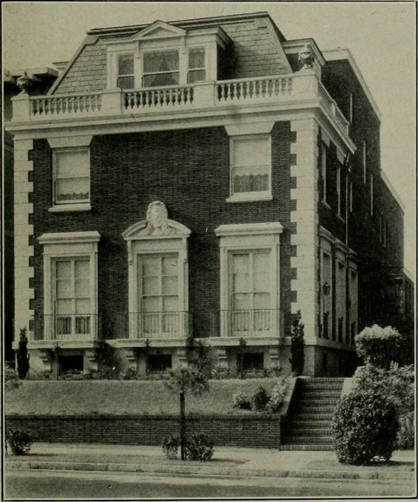 An illustration from Architect and engineer, 1905, leaf 218