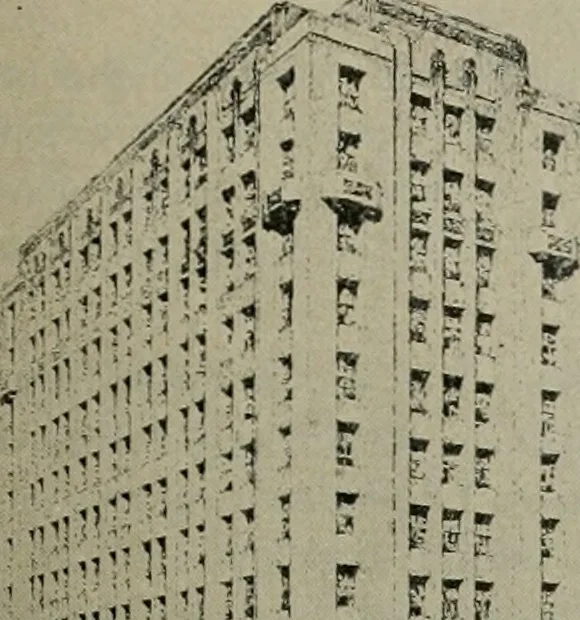 An illustration from Architect and engineer, 1905, leaf 232