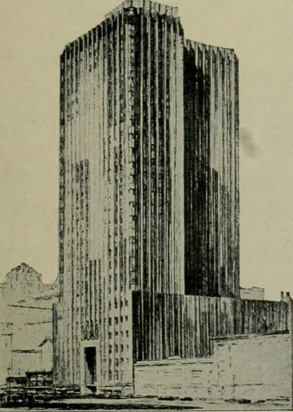 An illustration from Architect and engineer, 1905, leaf 240