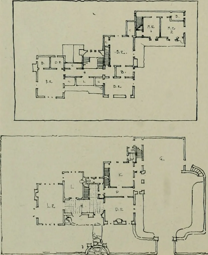 An illustration from Architect and engineer, 1905, leaf 267