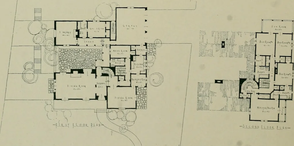 An illustration from Architect and engineer, 1905, leaf 281