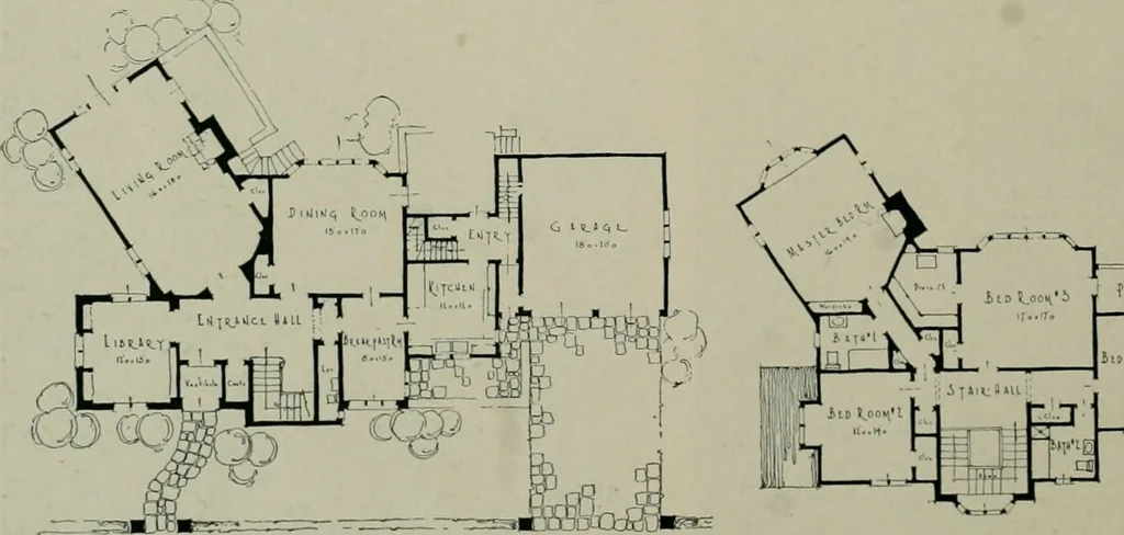 An illustration from Architect and engineer, 1905, leaf 283