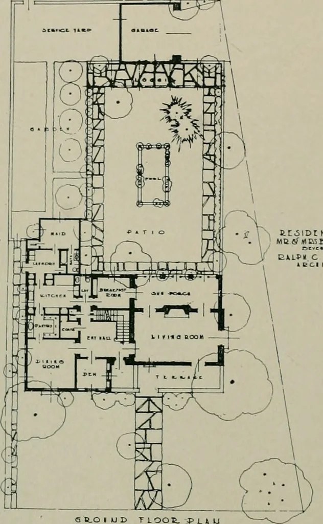 An illustration from Architect and engineer, 1905, leaf 291