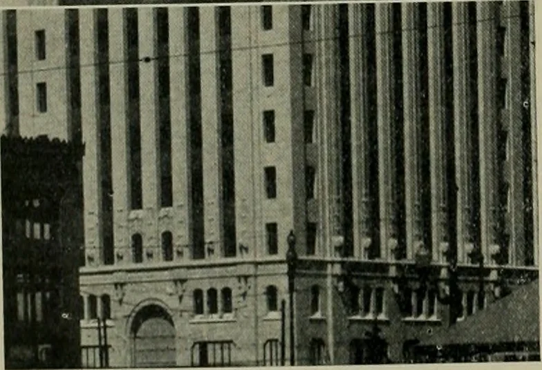 An illustration from Architect and engineer, 1905, leaf 381