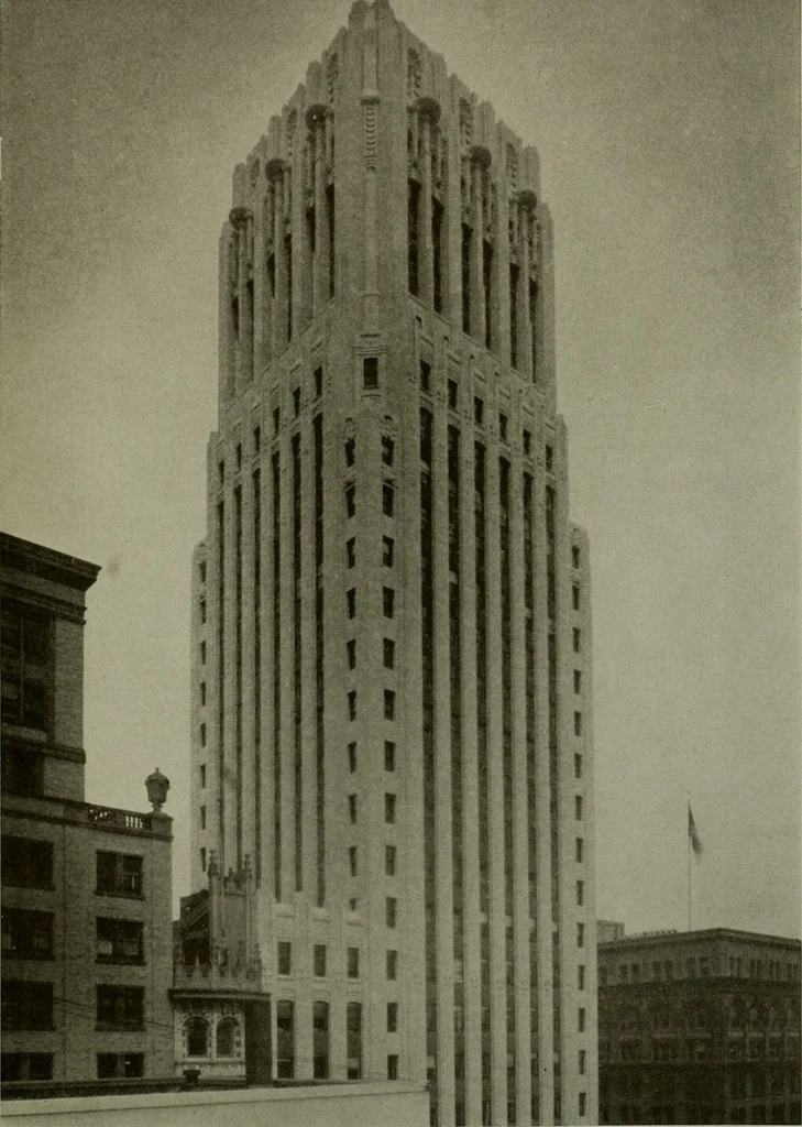 An illustration from Architect and engineer, 1905, leaf 392