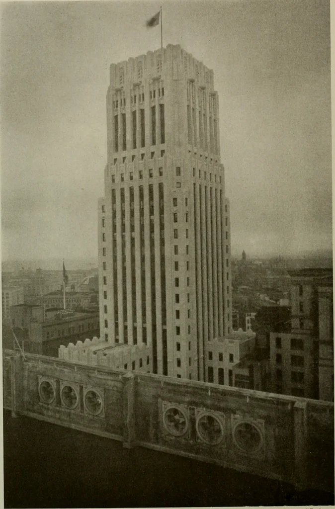 An illustration from Architect and engineer, 1905, leaf 393