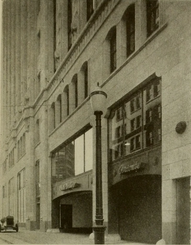 An illustration from Architect and engineer, 1905, leaf 402