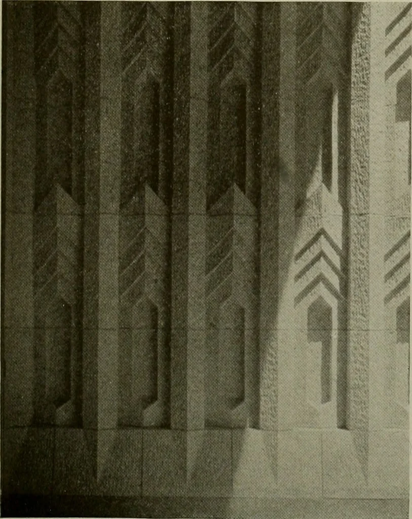 An illustration from Architect and engineer, 1905, leaf 402