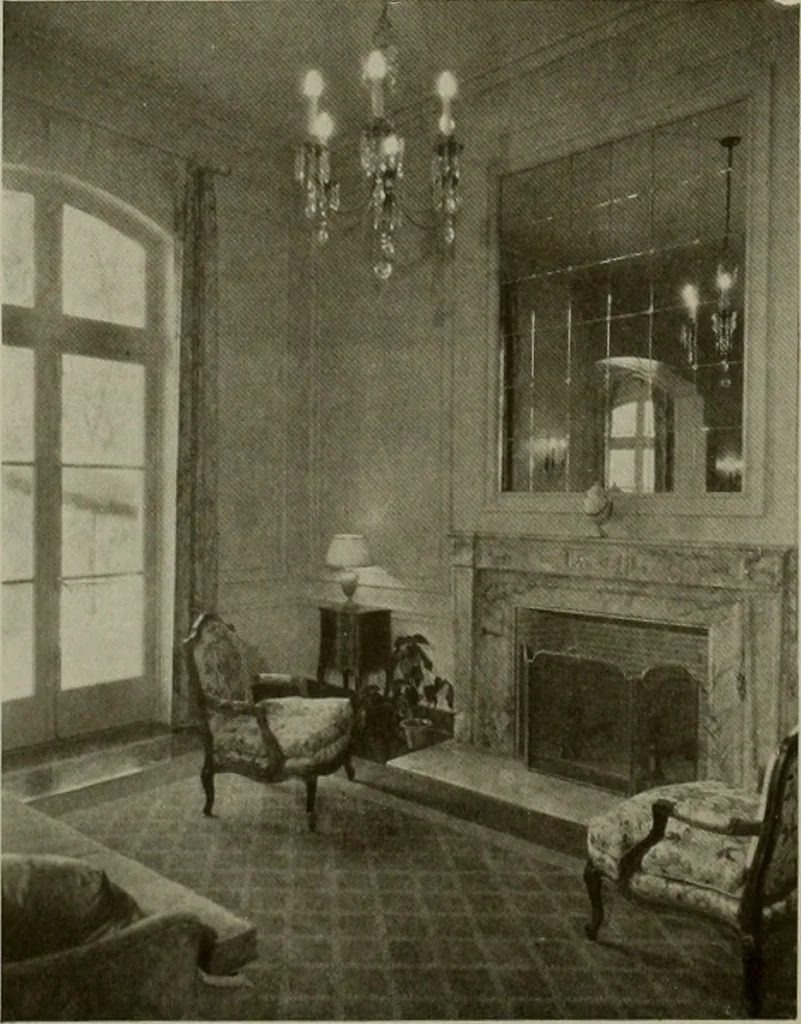 An illustration from Architect and engineer, 1905, leaf 419