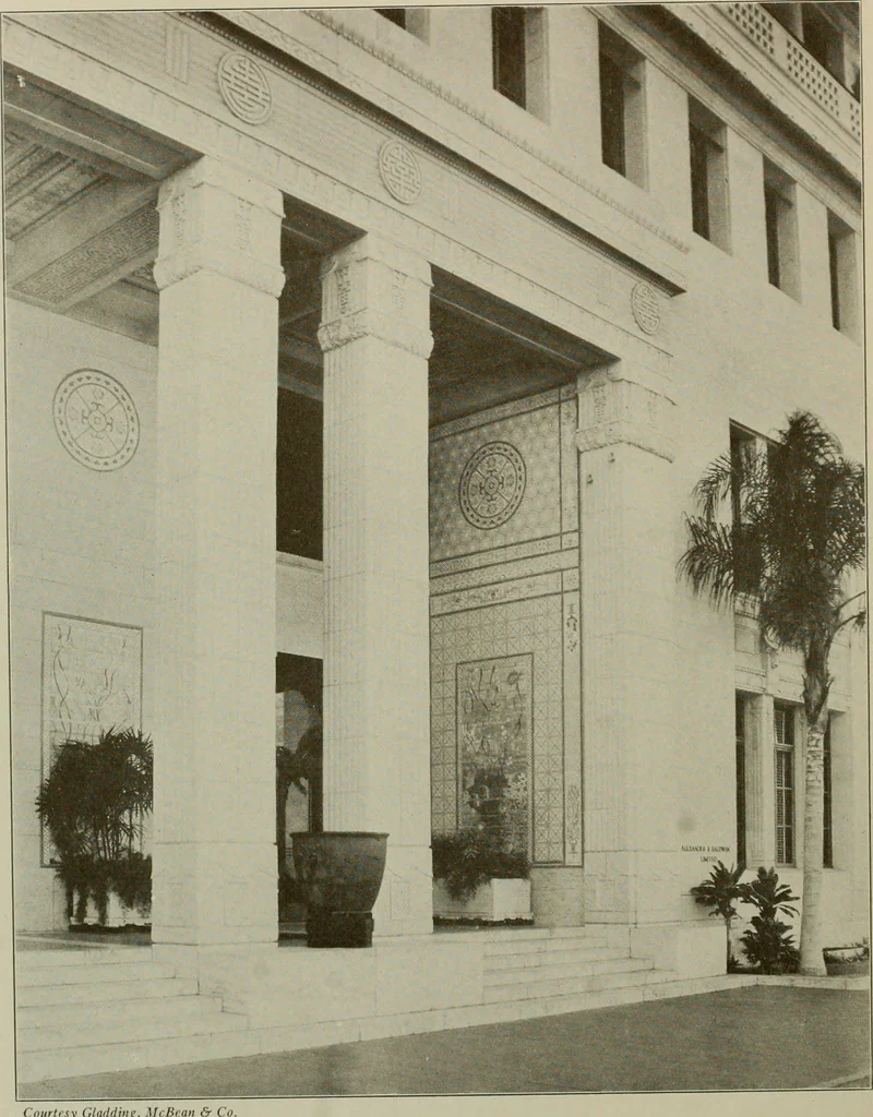 An illustration from Architect and engineer, 1905, leaf 429