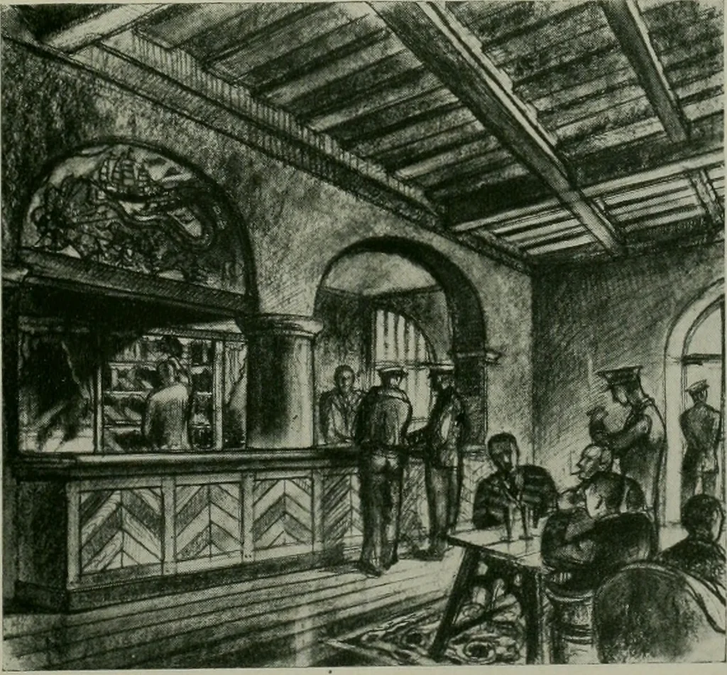 An illustration from Architect and engineer, 1905, leaf 44