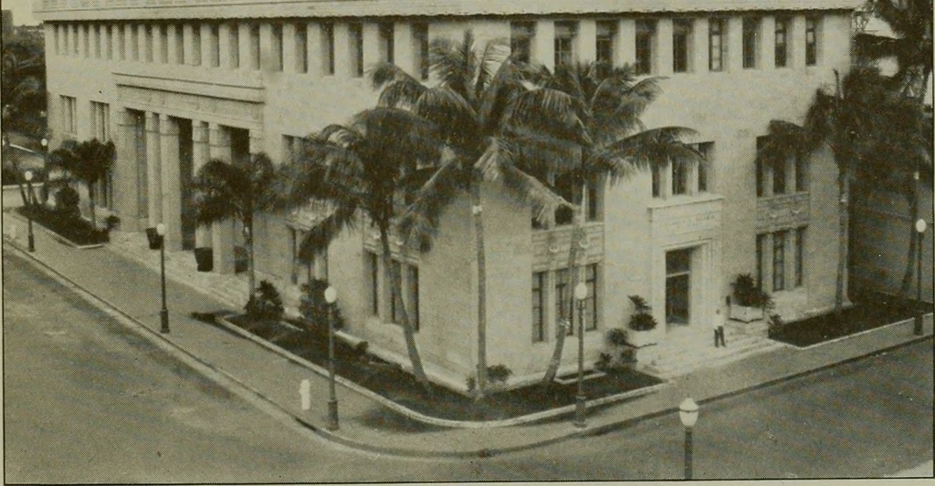 An illustration from Architect and engineer, 1905, leaf 448