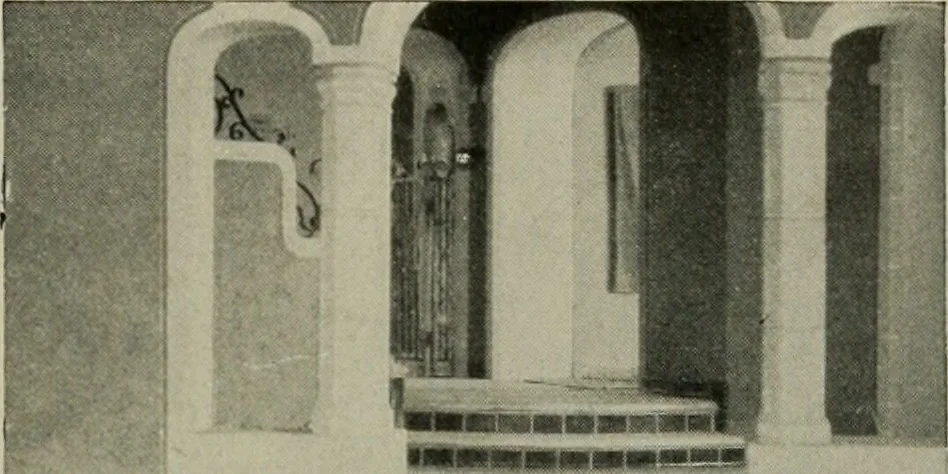An illustration from Architect and engineer, 1905, leaf 472
