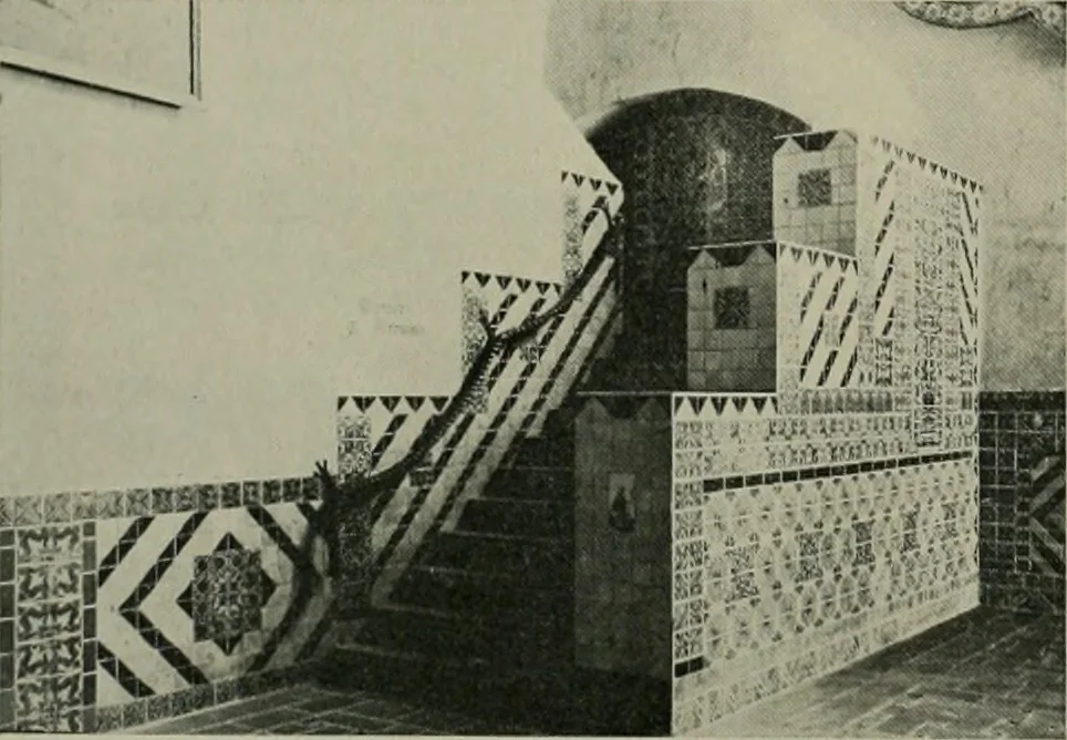 An illustration from Architect and engineer, 1905, leaf 475