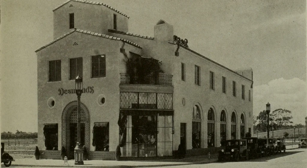 An illustration from Architect and engineer, 1905, leaf 494