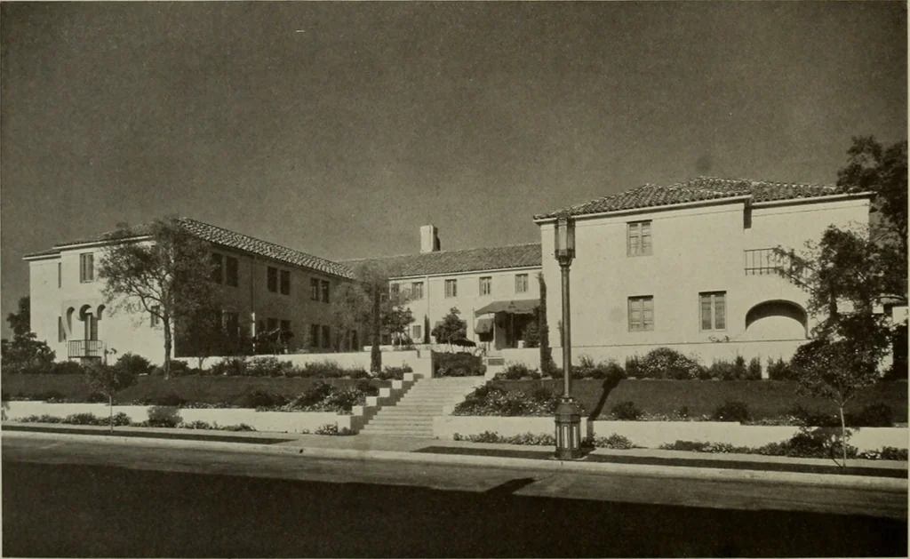An illustration from Architect and engineer, 1905, leaf 497