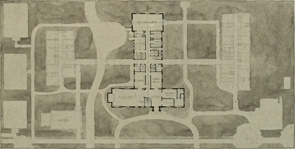 An illustration from Architect and engineer, 1905, leaf 508