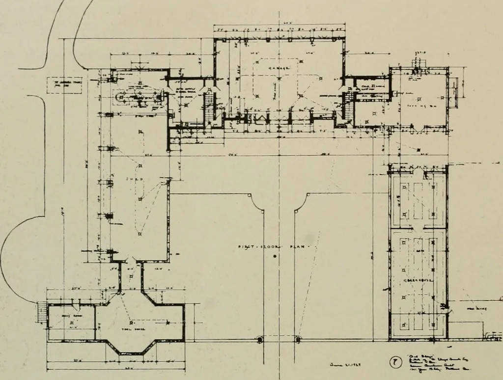 An illustration from Architect and engineer, 1905, leaf 509