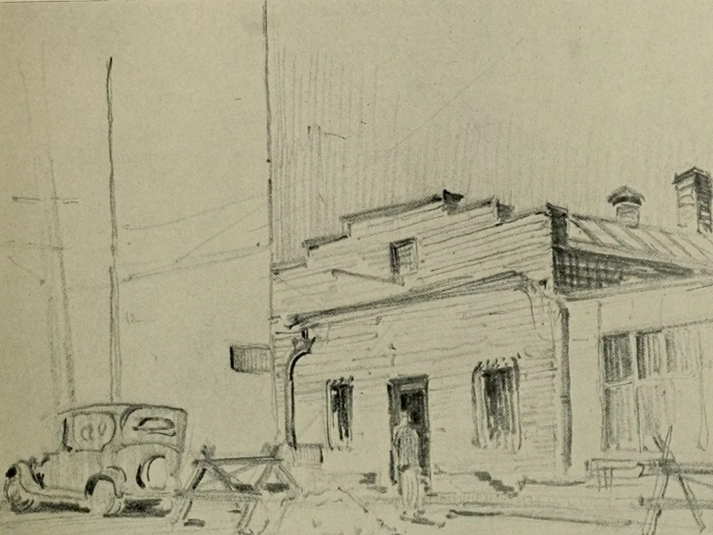 An illustration from Architect and engineer, 1905, leaf 548