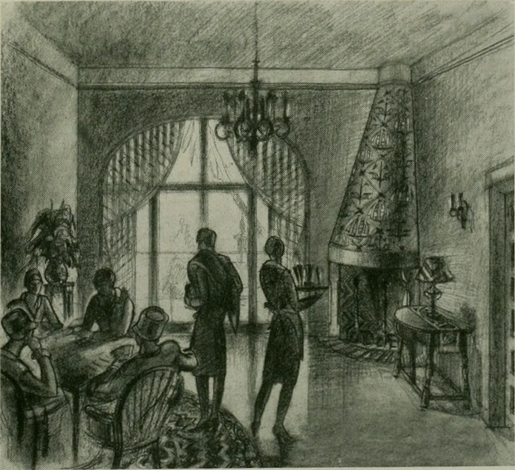 An illustration from Architect and engineer, 1905, leaf 56