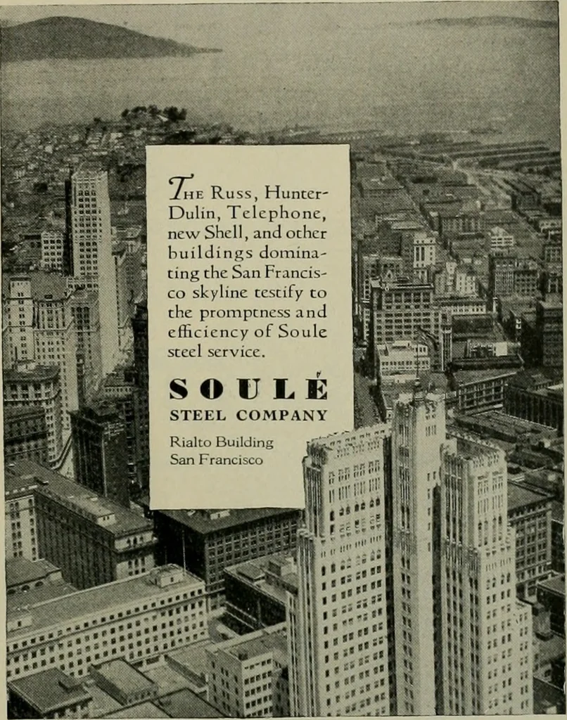 An illustration from Architect and engineer, 1905, leaf 584