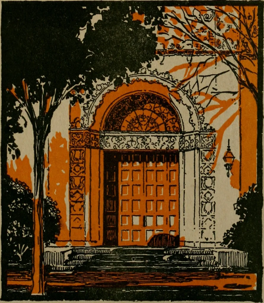 An illustration from Architect and engineer, 1905, leaf 588