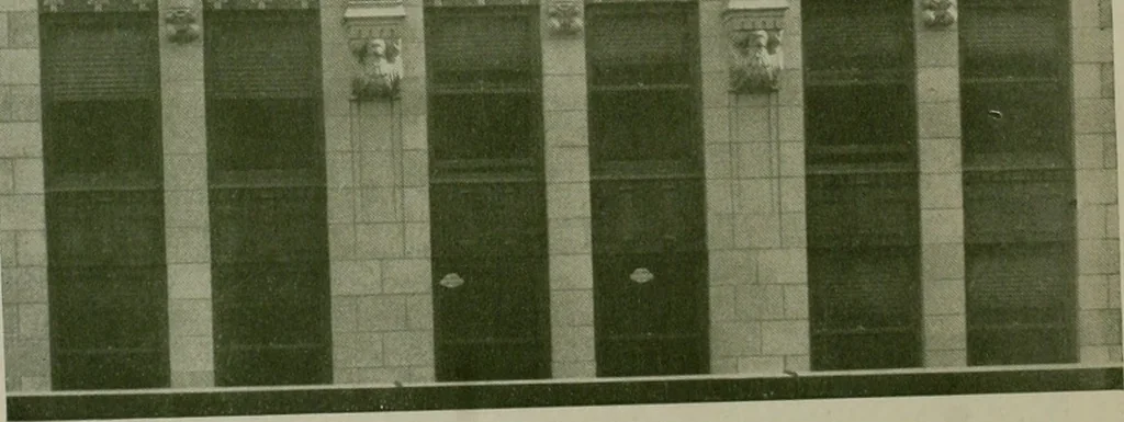 An illustration from Architect and engineer, 1905, leaf 599