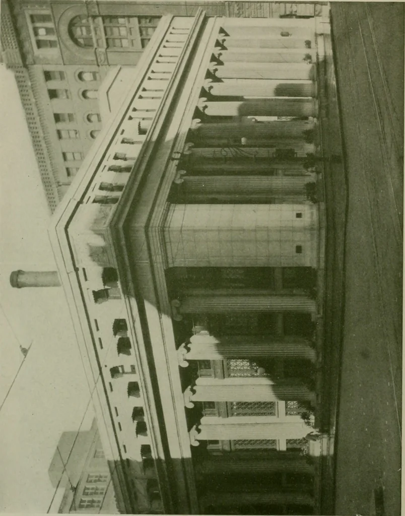 An illustration from Architect and engineer, 1905, leaf 601