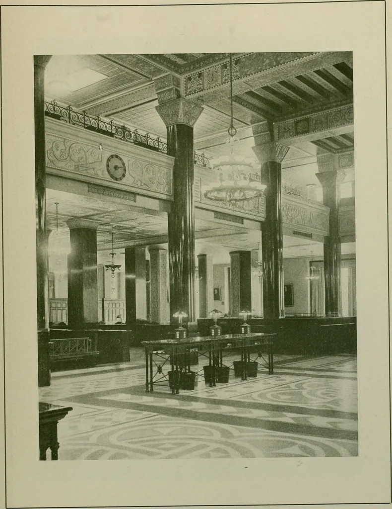 An illustration from Architect and engineer, 1905, leaf 604
