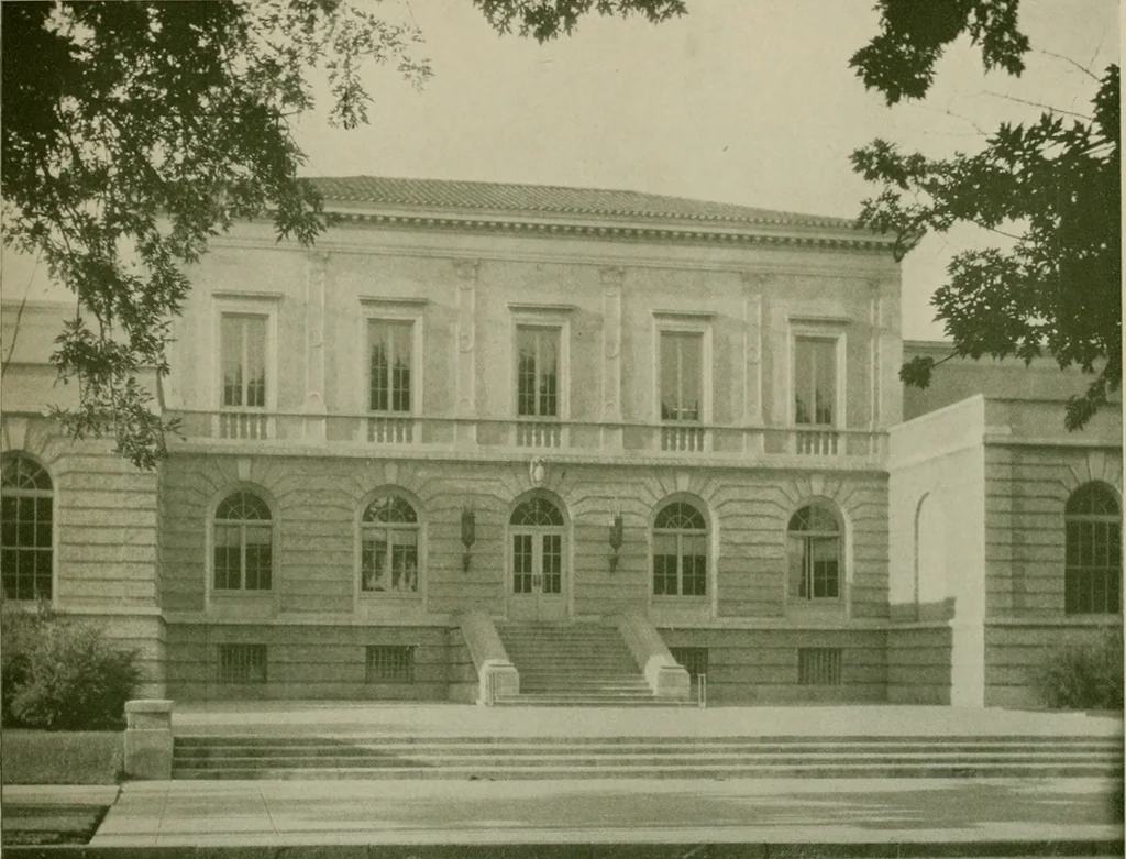 An illustration from Architect and engineer, 1905, leaf 608