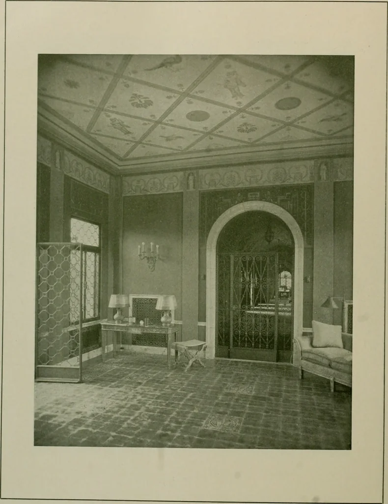 An illustration from Architect and engineer, 1905, leaf 617