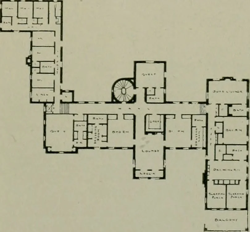 An illustration from Architect and engineer, 1905, leaf 618