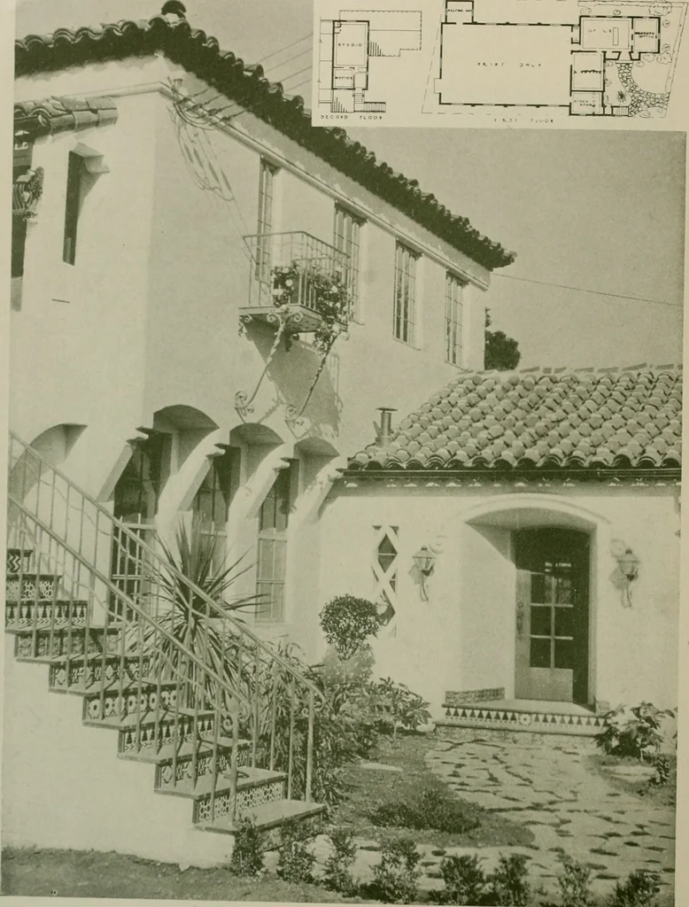 An illustration from Architect and engineer, 1905, leaf 627