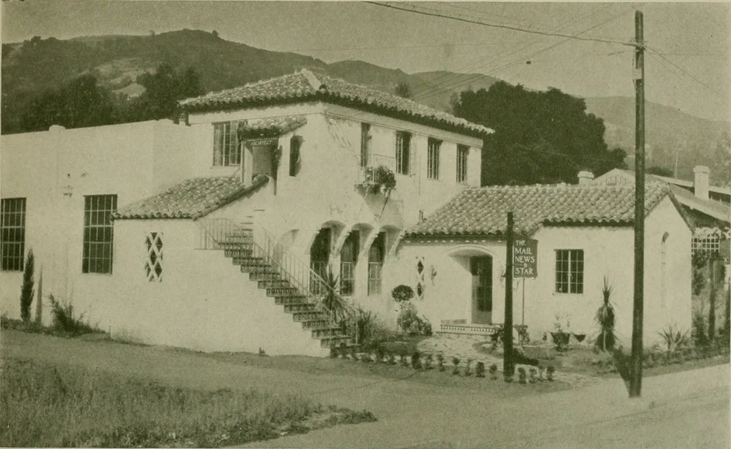 An illustration from Architect and engineer, 1905, leaf 628