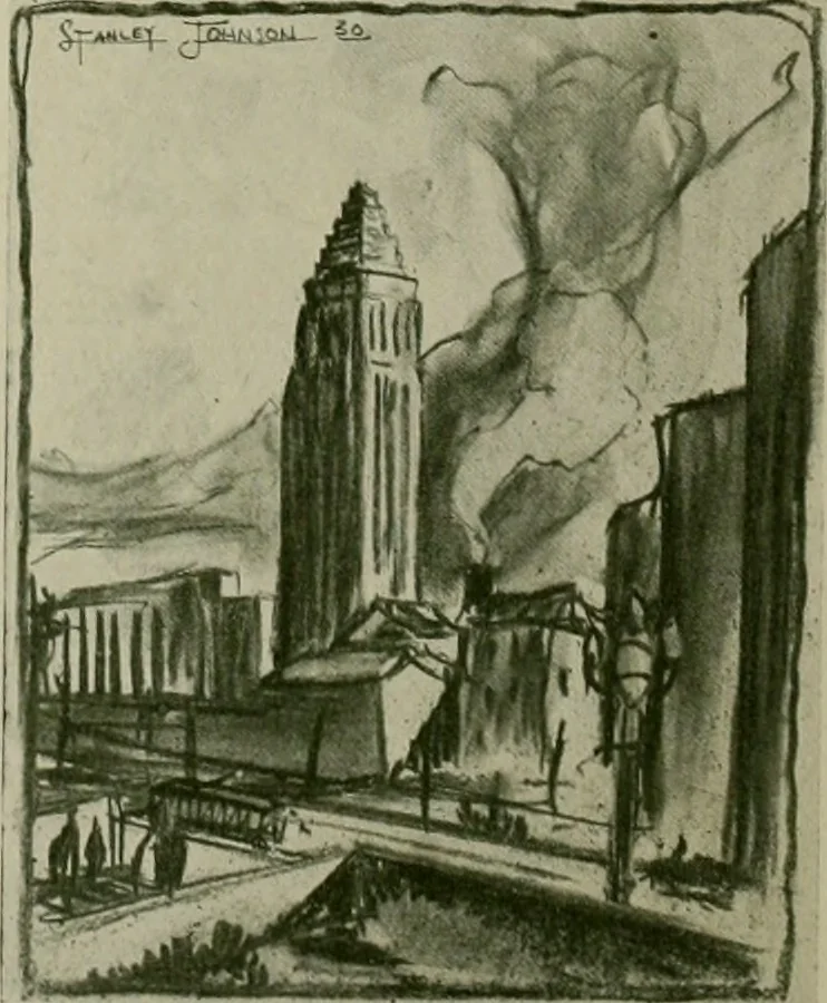 An illustration from Architect and engineer, 1905, leaf 629