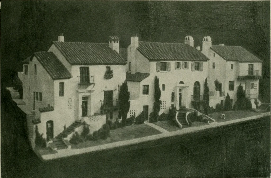 An illustration from Architect and engineer, 1905, leaf 64